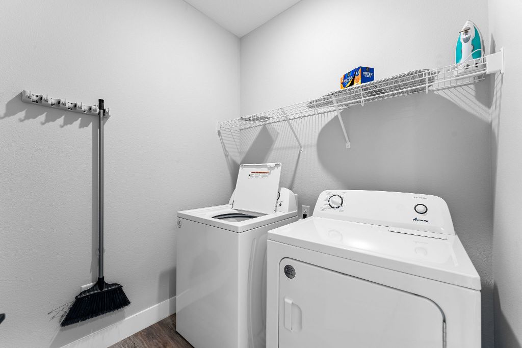 Laundry day made easy—double washers and dryers so your whole group stays fresh!