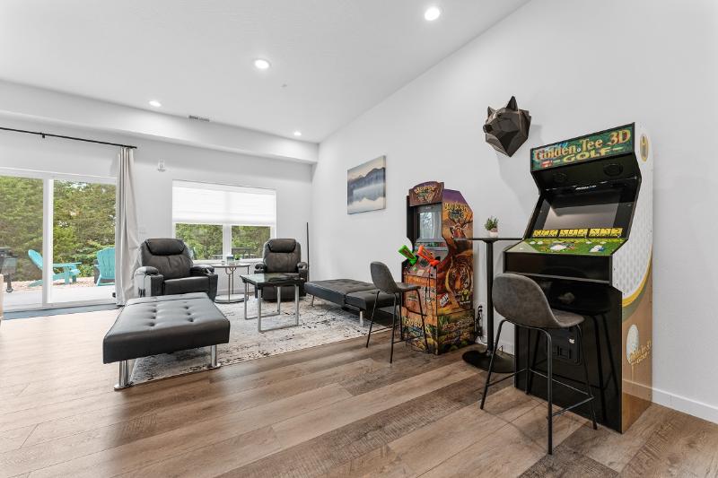 Game on! The kids (and kids at heart) will love the arcades and game table fun.