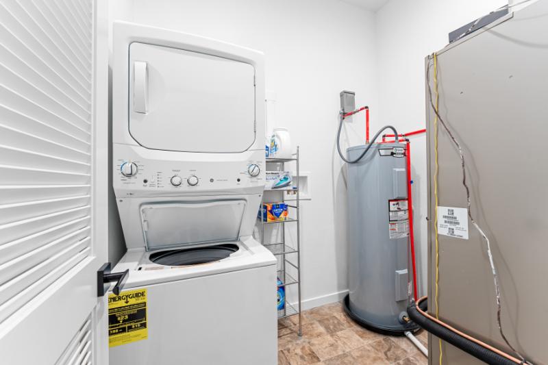 Pack light—laundry day is easy with everything you need right here.