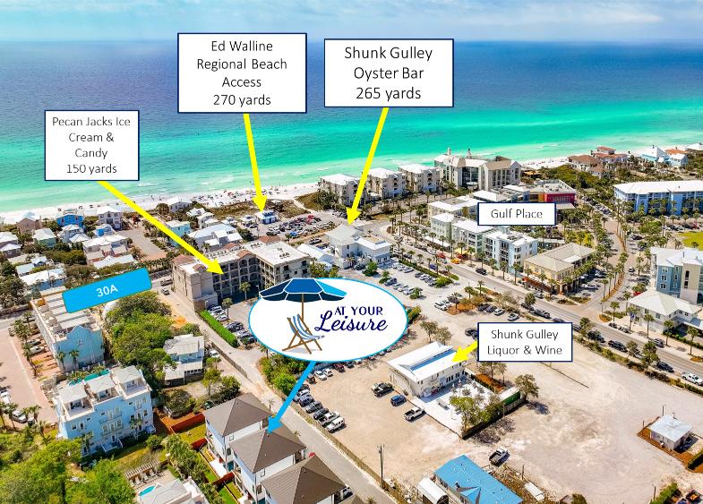 No need to drive! Walk to the beach, grab dinner nearby, or explore Destin’s best spots just minutes from your door.