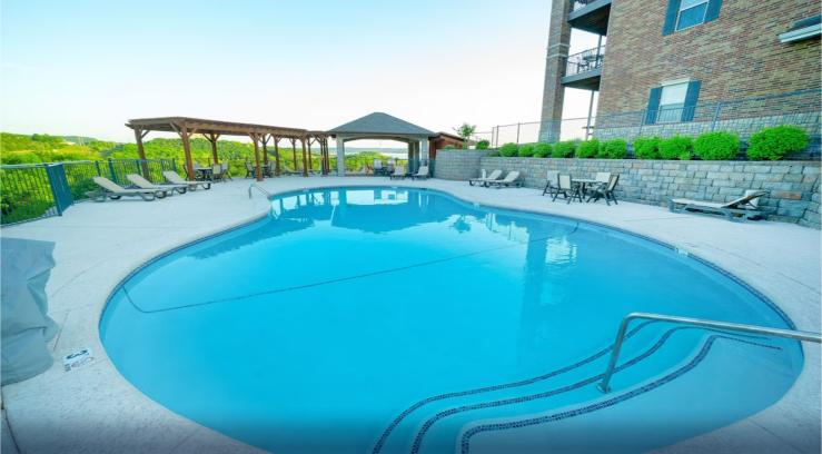 Make a splash! Head to the nearby Majestic pool for more sunshine and fun during your Branson getaway.