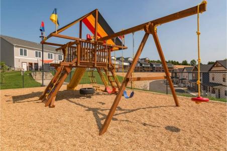 Slides, swings, and playtime await—let the kids burn off energy just steps from the indoor pool!