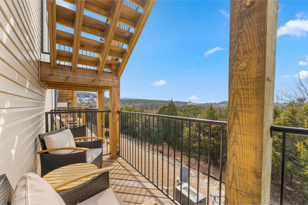 Step outside and breathe in the view! This private balcony is perfect for morning coffee or sunset skies.