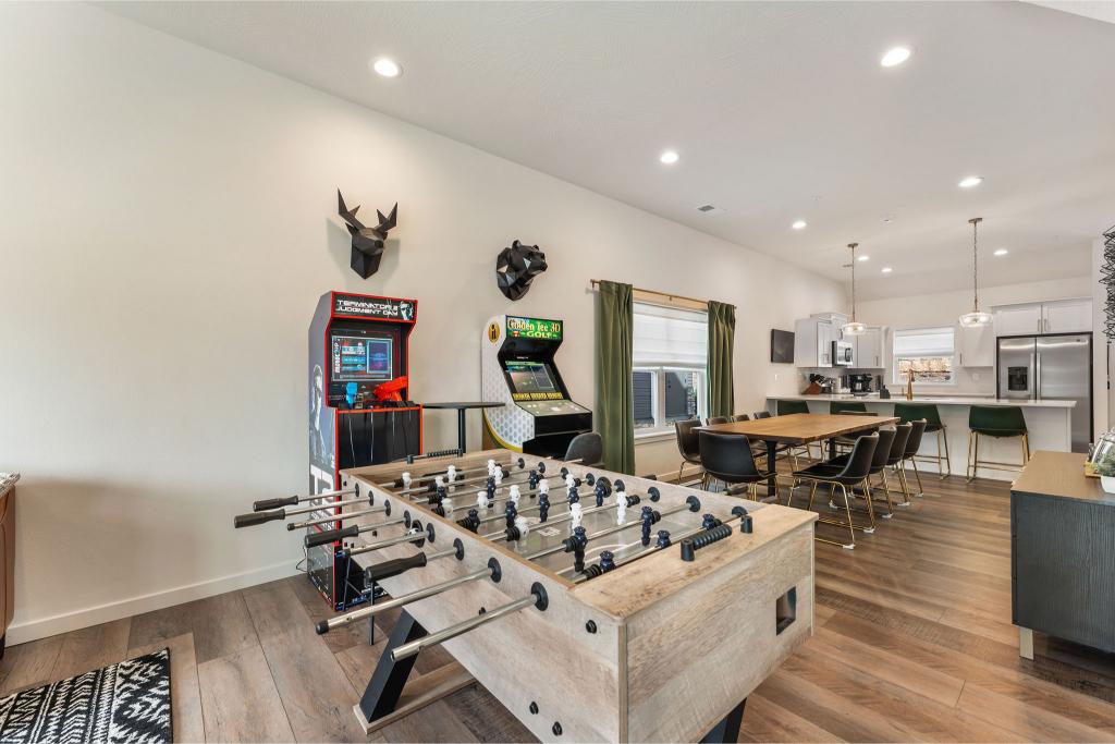 Let the friendly competition begin—foosball champs and arcade lovers unite!