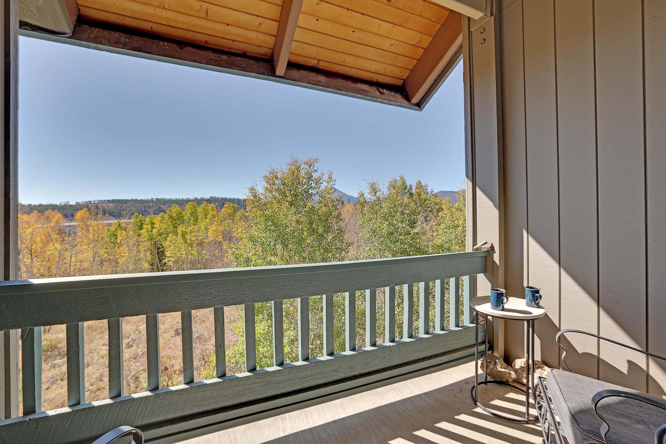 Take a sip of your morning coffee and take in the surrounding nature. This property overlooks the White River National Forest and is steps from the Salt Lick Trailhead.