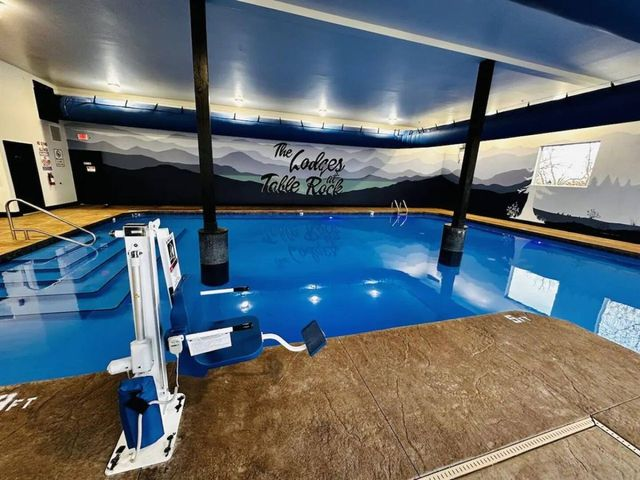 Everyone can join the fun—easy access makes this pool a great choice for all guests.