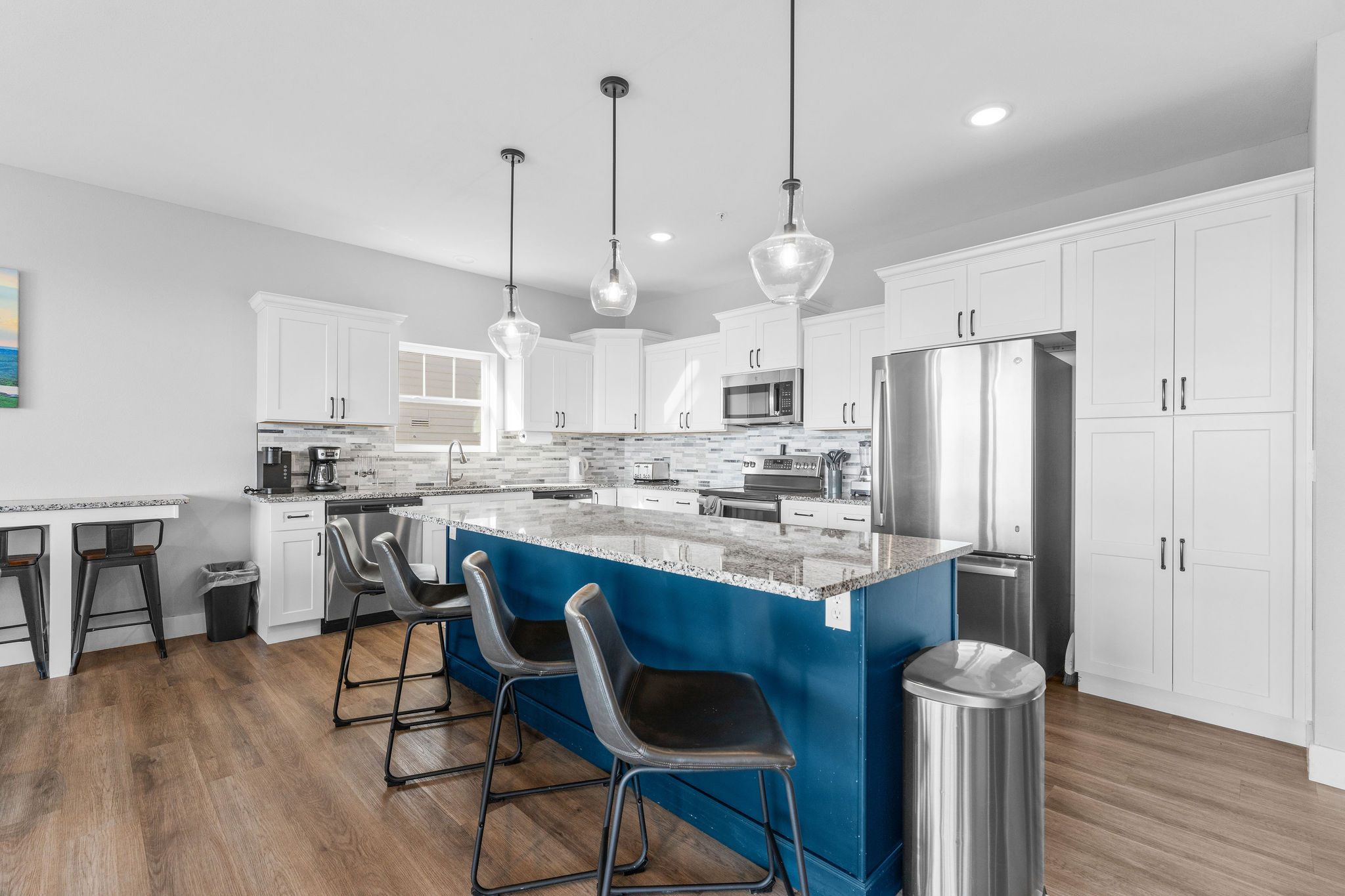 Whip up something delicious—double ovens, counter space, and every tool you’ll need!