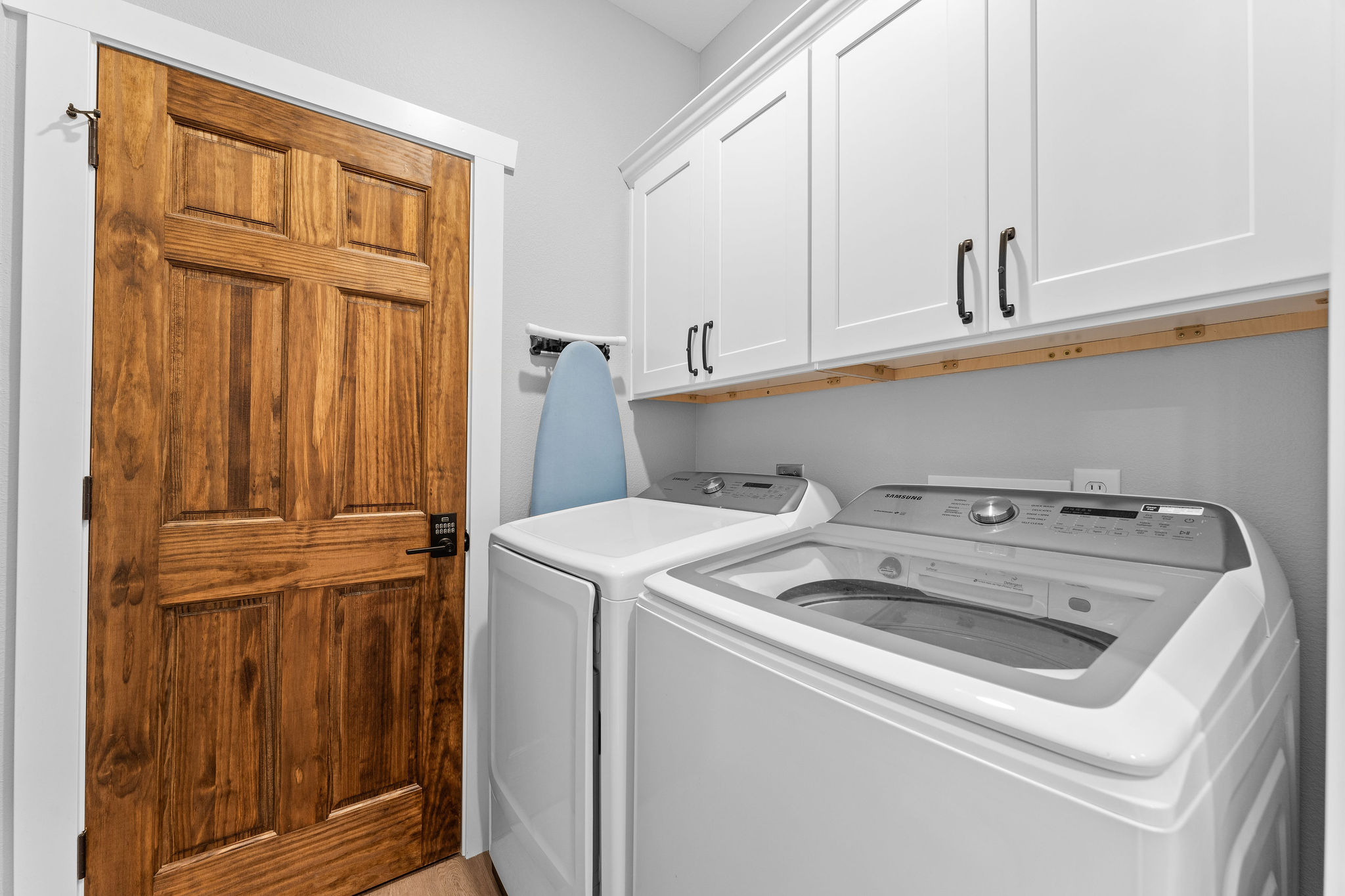 Keep everything fresh! Two laundry rooms mean no waiting for clean clothes.