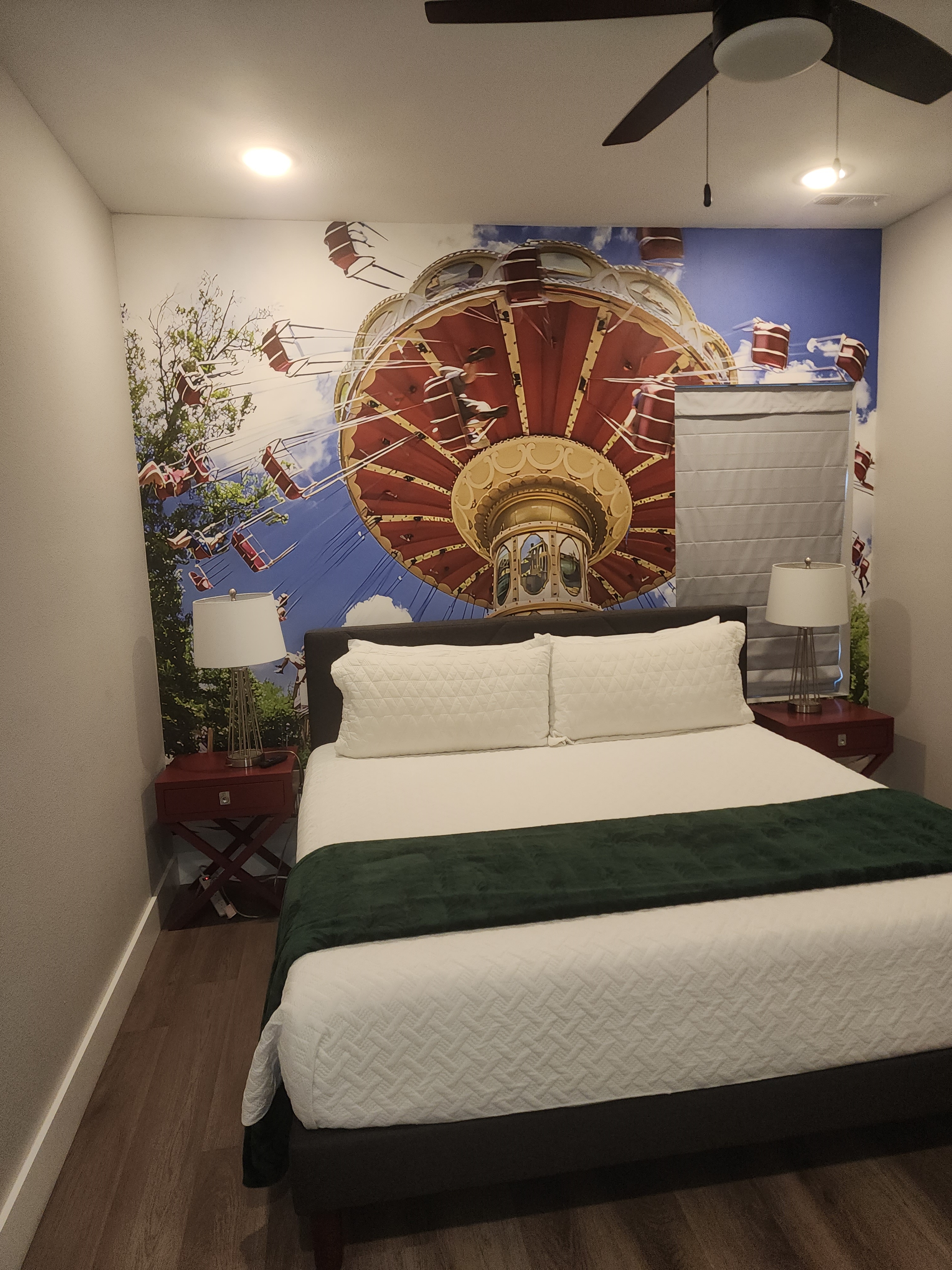 Professional photos coming soon! Enjoy this Carousel Themed King Bedroom