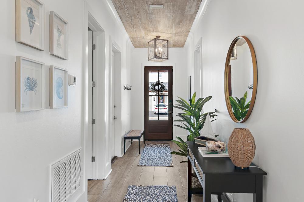 Kick off your shoes and settle in this entryway sets the scene for your stay!