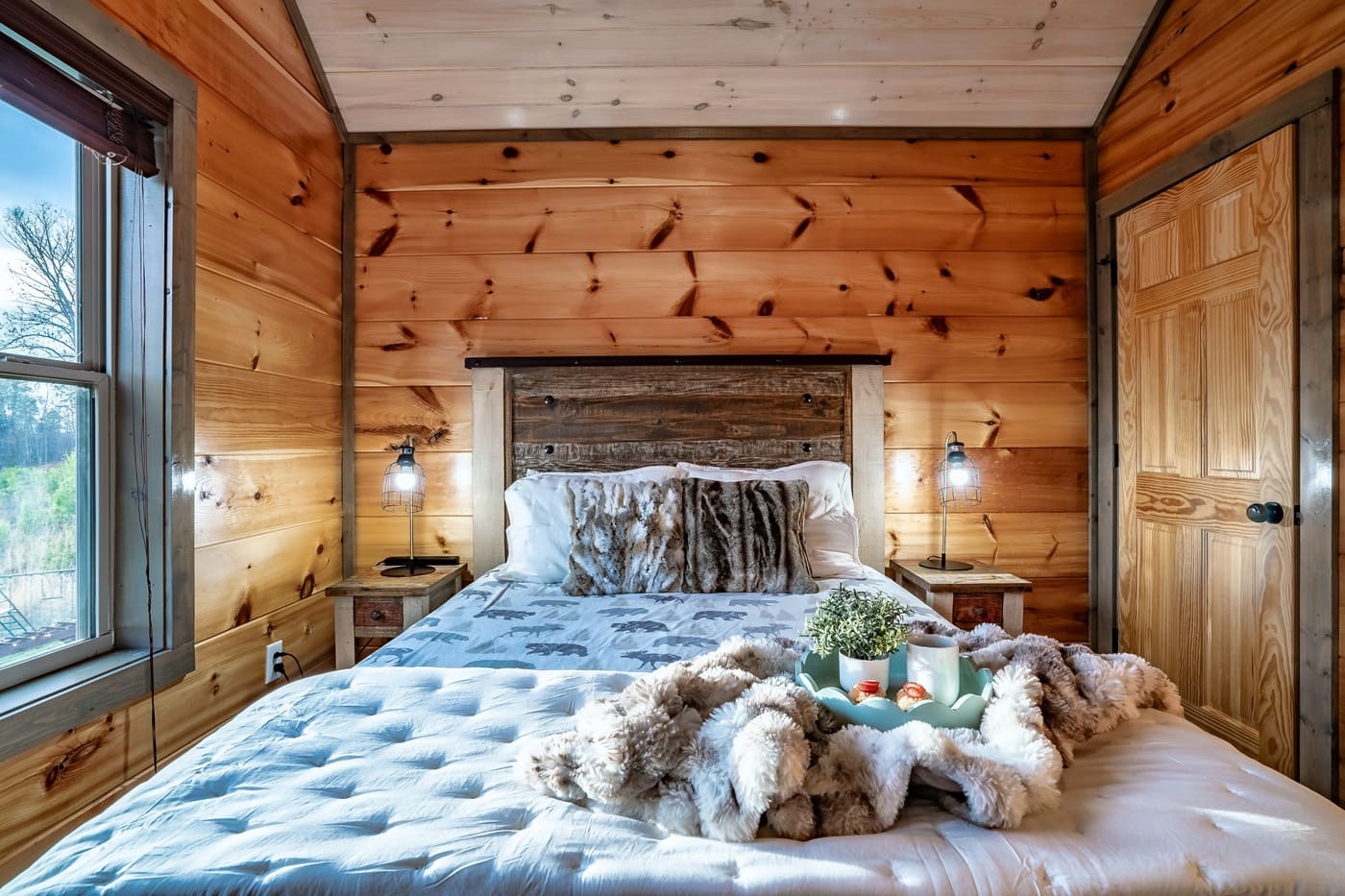 Unwind at the end of the day in a calm, comfortable space designed for restful nights.