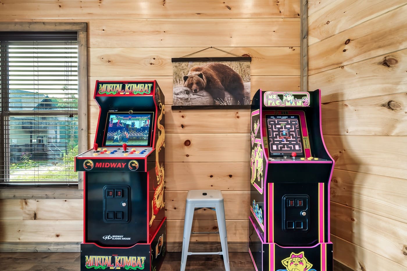 Bring out your competitive side with classic arcade games the whole group will enjoy.