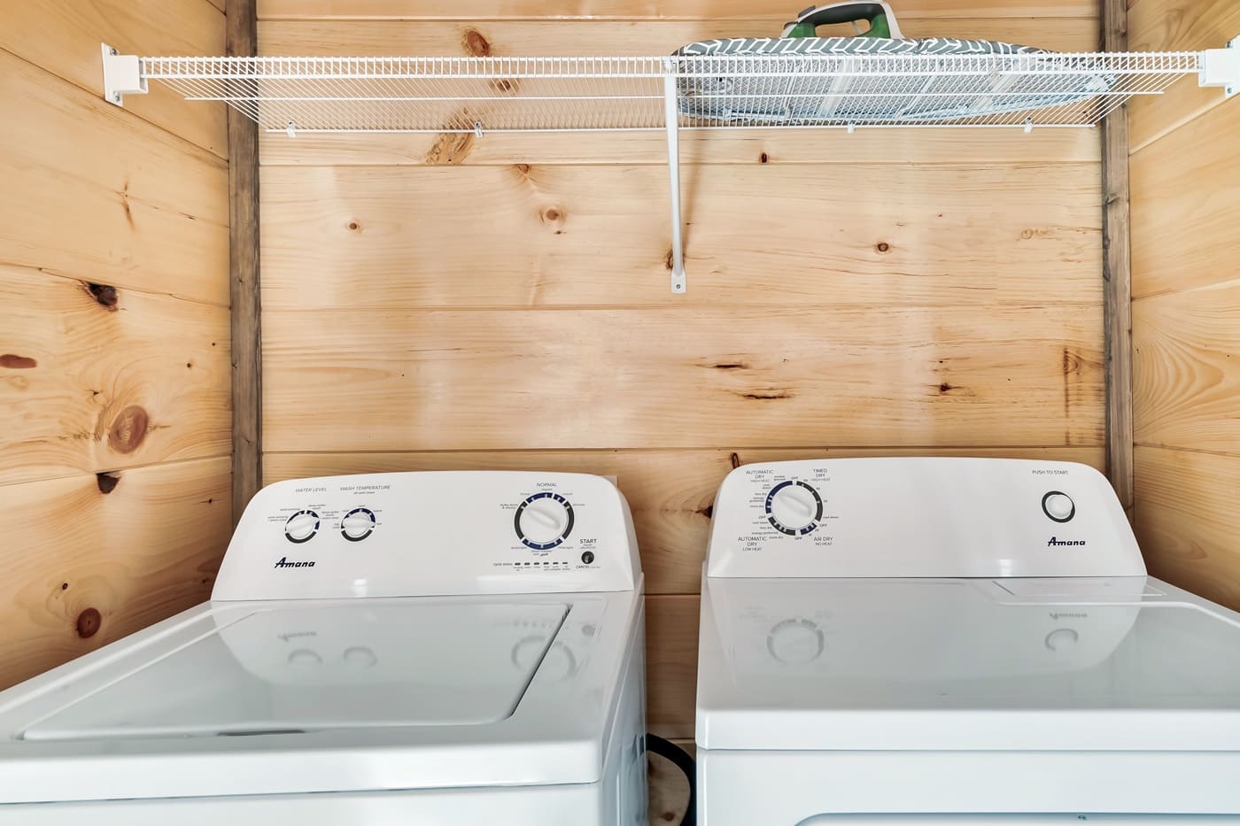 Keep things easy during your stay with a full washer and dryer ready whenever you need it.
