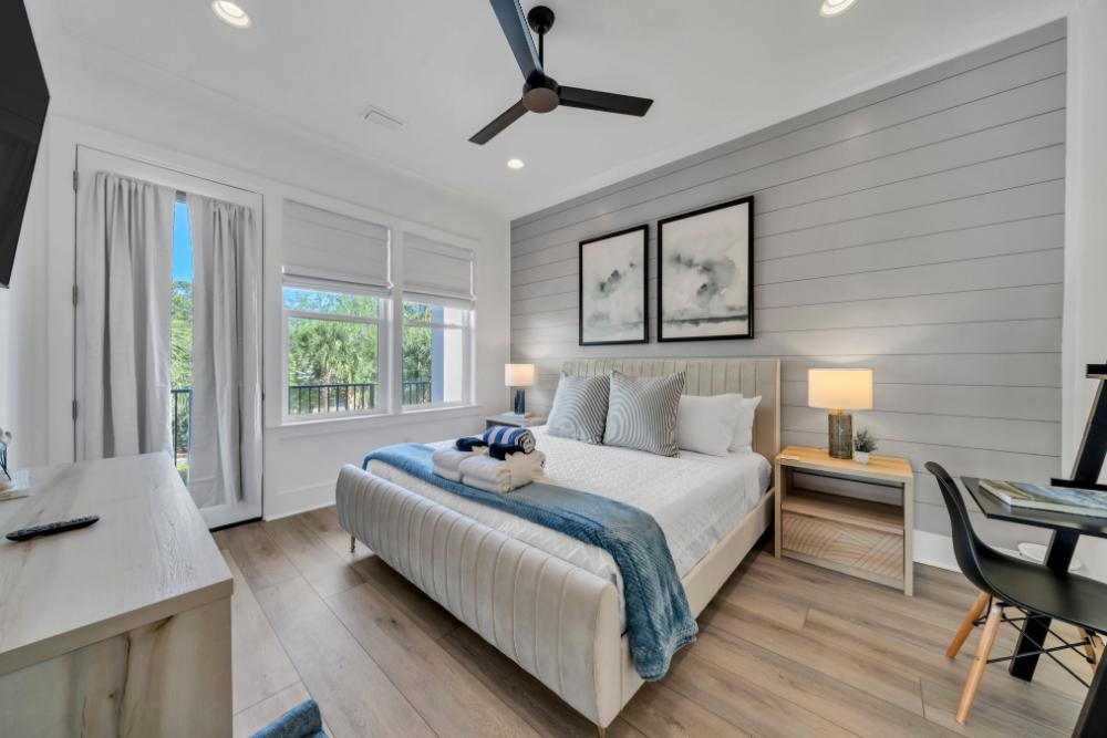 Step right out from the master suite onto the balcony—perfect for your morning coffee or evening breeze.