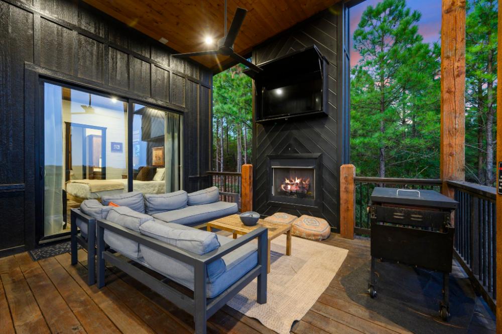 Deckside fireplaces that turn an already great evening into something you will want to stay up for.