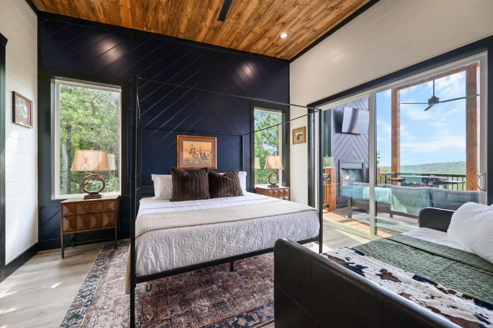A king-size bedroom with a private ensuite and quiet mountain views waiting for you the moment you open your eyes.