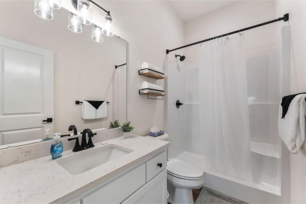 Having a private bath makes every stay feel a little more relaxed.