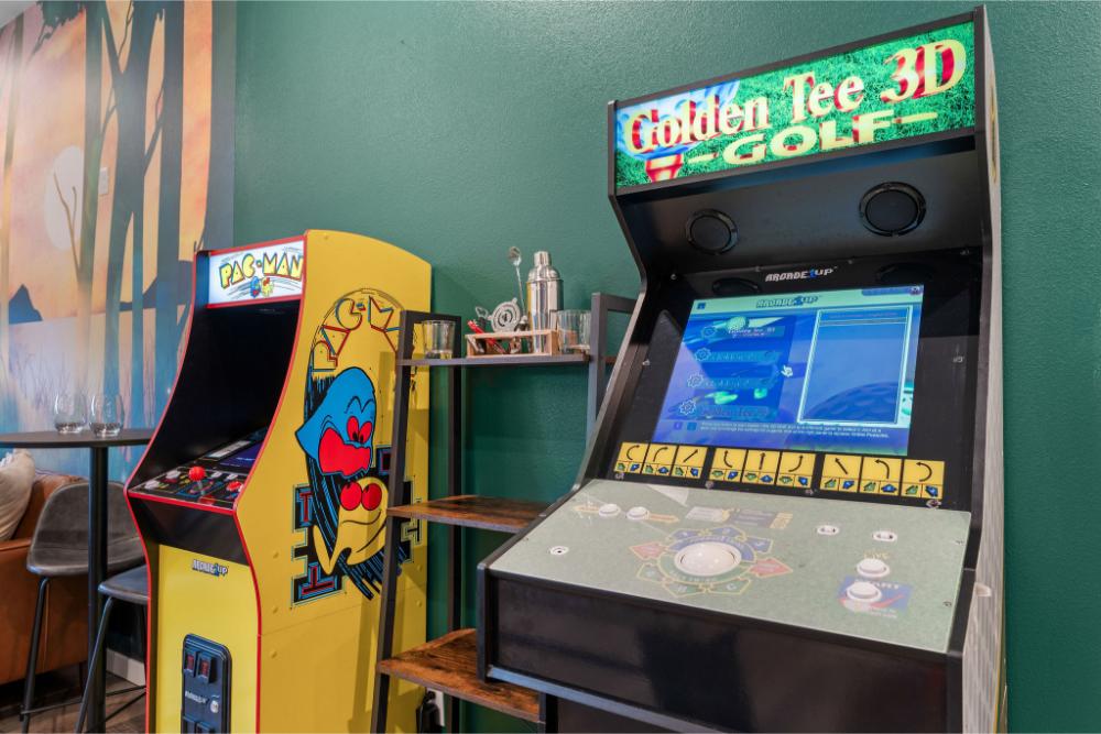 Take on the Terminator, practice your swing, and keep the fun going without ever leaving the house. Game night just leveled up.
