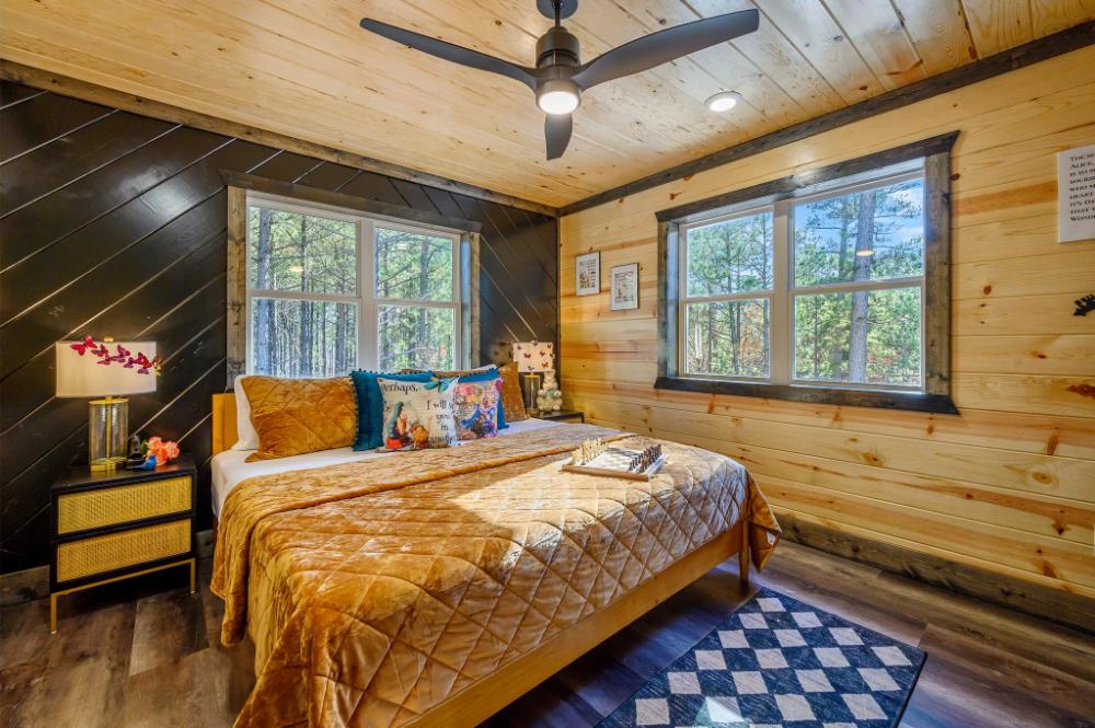 Alternate view highlighting the room’s layout and furnishings.