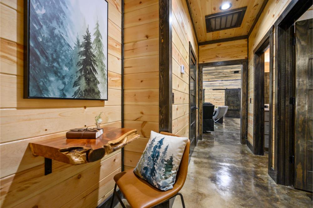 Kick back in this cozy upstairs retreat—plenty of space and a comfy king bed to relax after a fun day. 